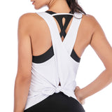 Dry Fit Backless Workout Top